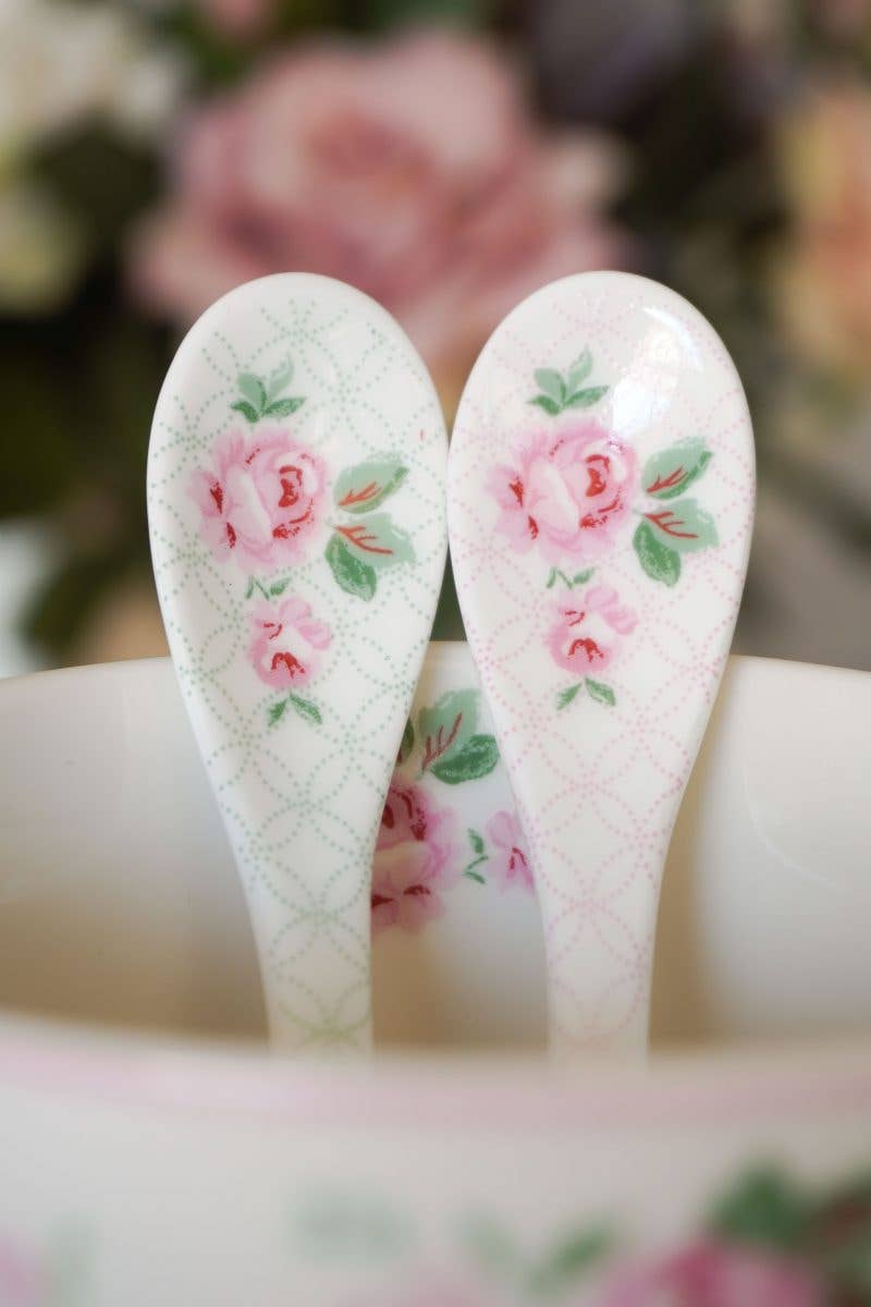 Porzellanlöffel Lucy pink