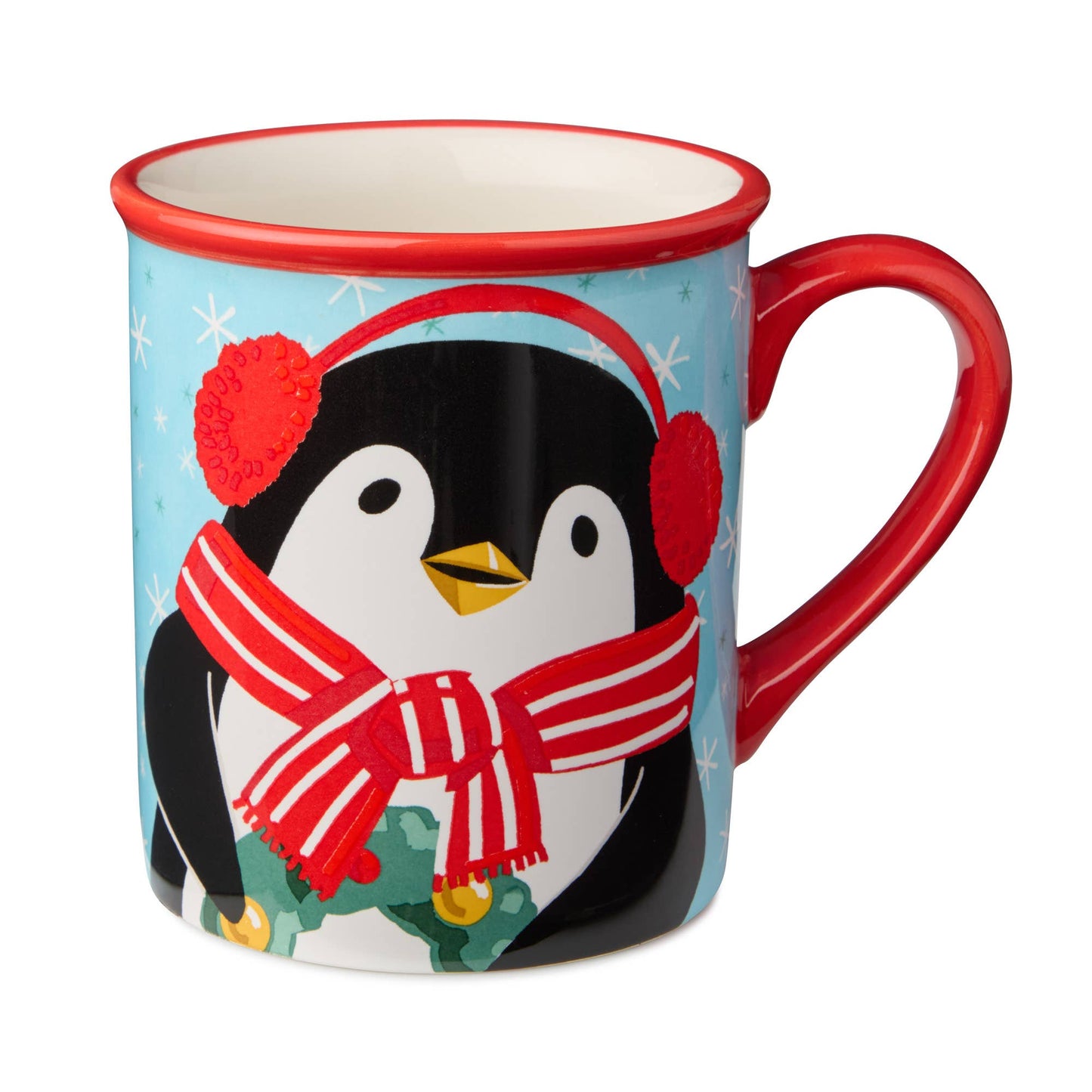 Weihnachtlicher Pinguin-Becher-Set 4 St.