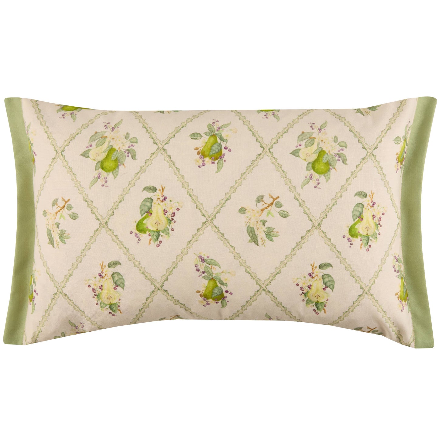 Gedrucktes Outdoor-Kissen mit Birnenspalier 40 x 60cm
