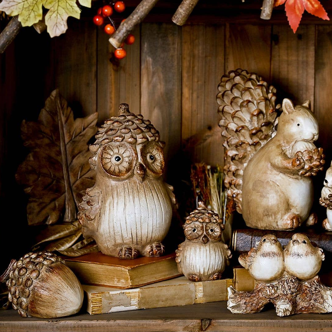 Country Living Eichel aus Kunstharz in Holzoptik
