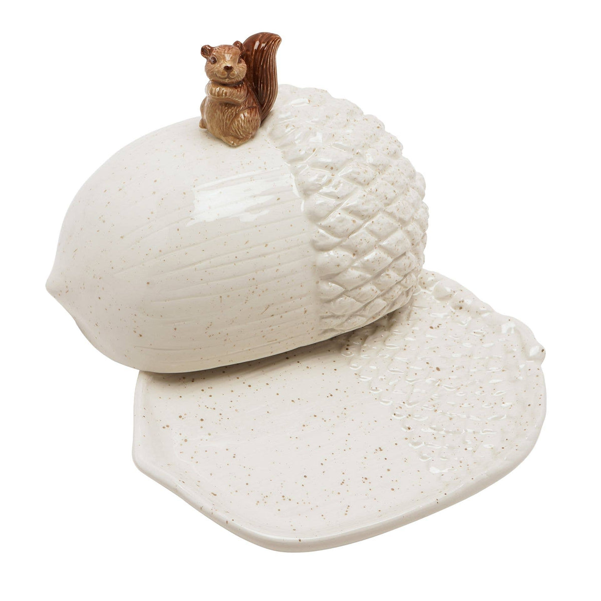 Country Living Butterdose mit Eichhörnchen