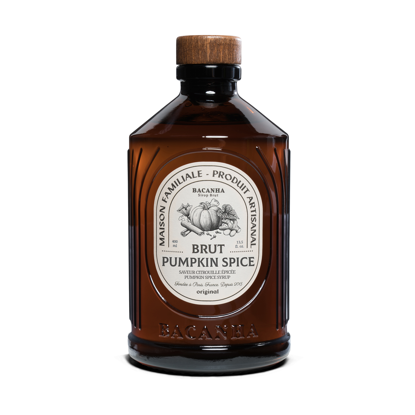 Roher Kürbis-Gewürzsirup  - 400 ml