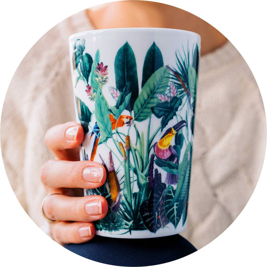 Porzellan Teebecher TEAEVE "Rainforest"
