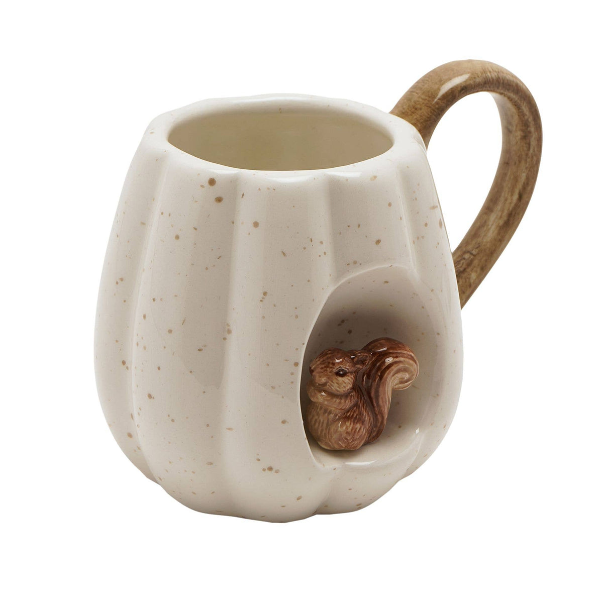 Country Living Becher mit Eichhörnchen-Einsatz