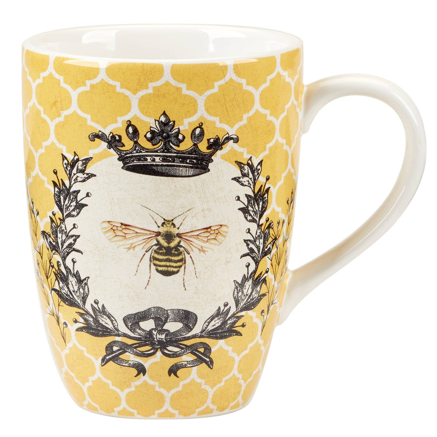 Jumbo Tassen-Set French Bees, 4er Set