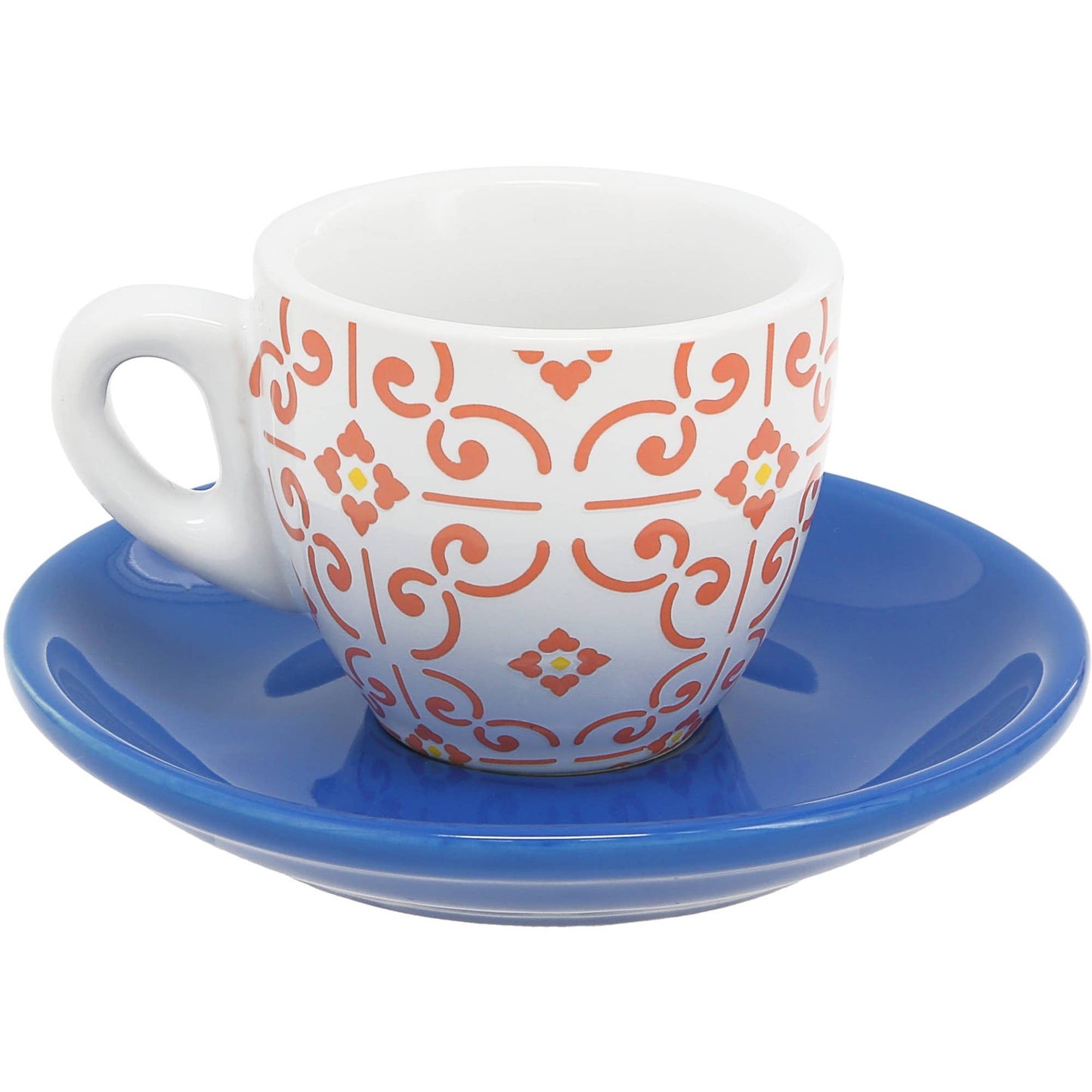 Espresso-Tasse und Untertasse "Buenos Días"
