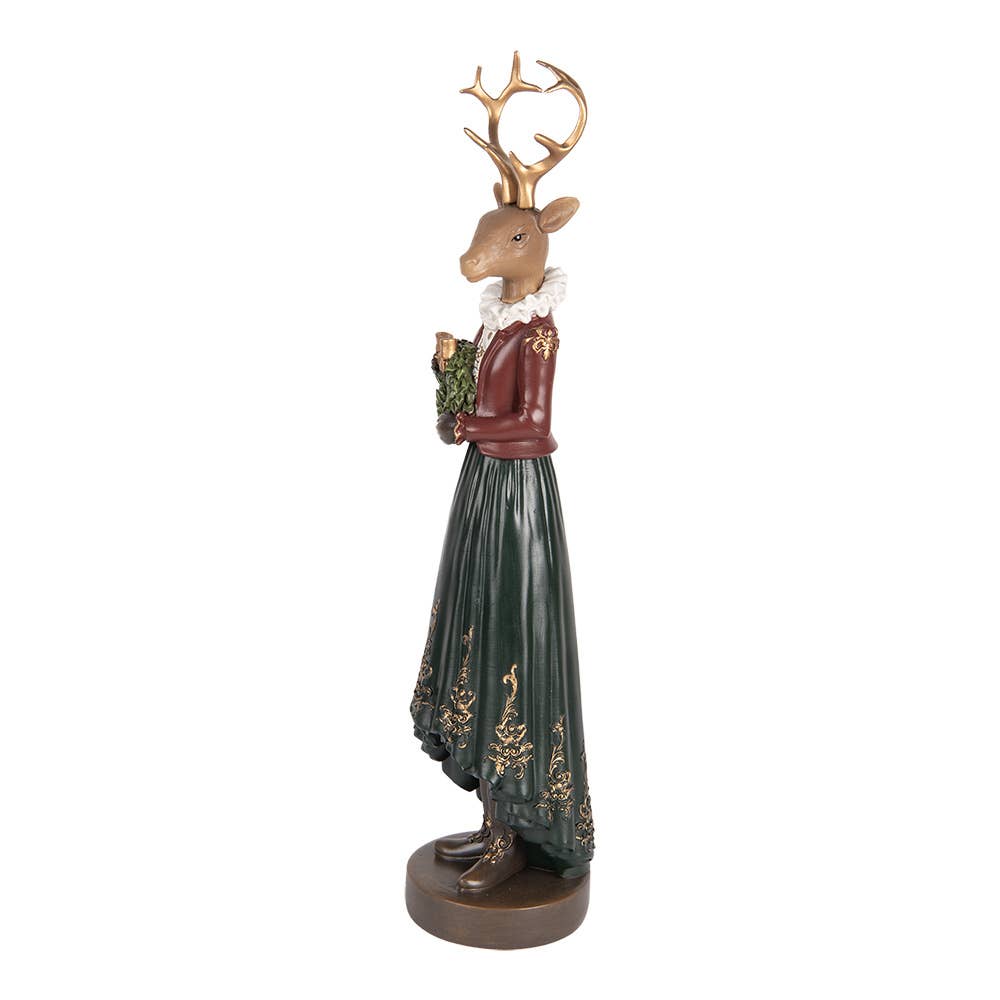 Dekofigur Hirsch 37 cm