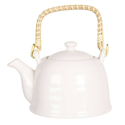 Teekanne mit Teesieb WHITE