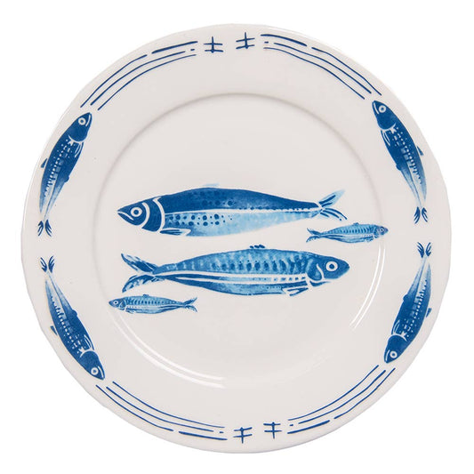 Frühstücksteller Fische
