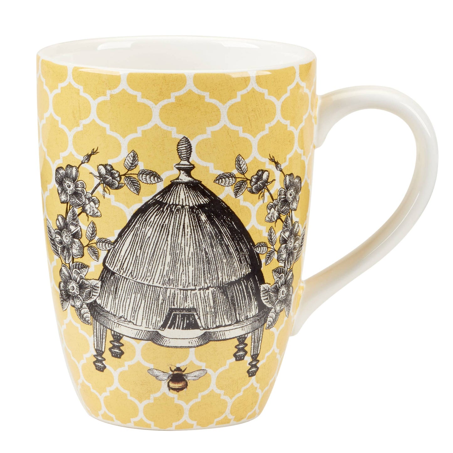 Jumbo Tassen-Set French Bees, 4er Set
