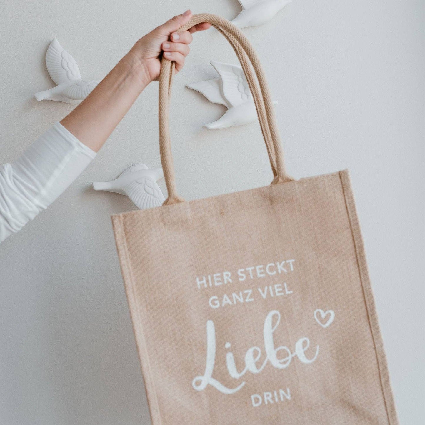 Juteshopper Liebe