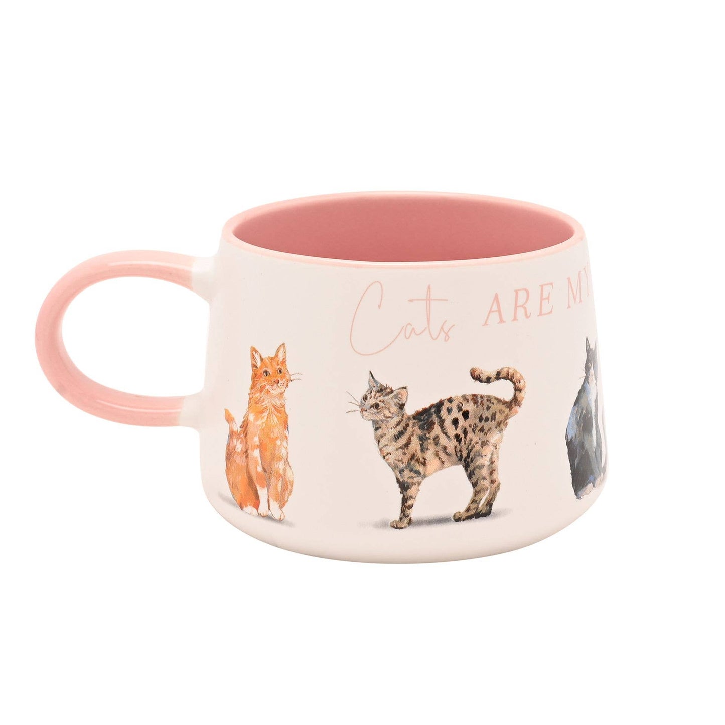 Keramiktasse „Cats Are My Favourite People“