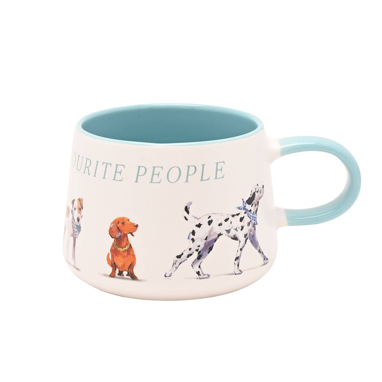 Keramikbecher „Dogs Are My Favourite People“