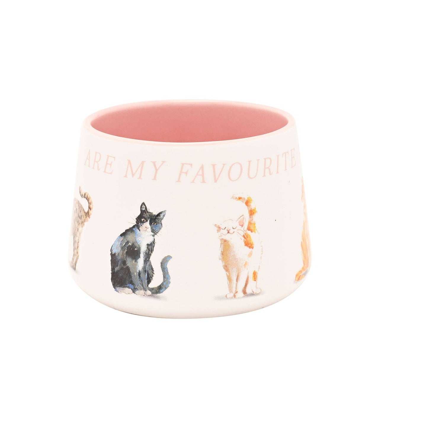 Keramiktasse „Cats Are My Favourite People“