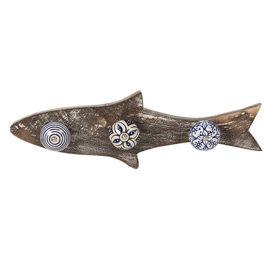 Wandgarderobe Fisch