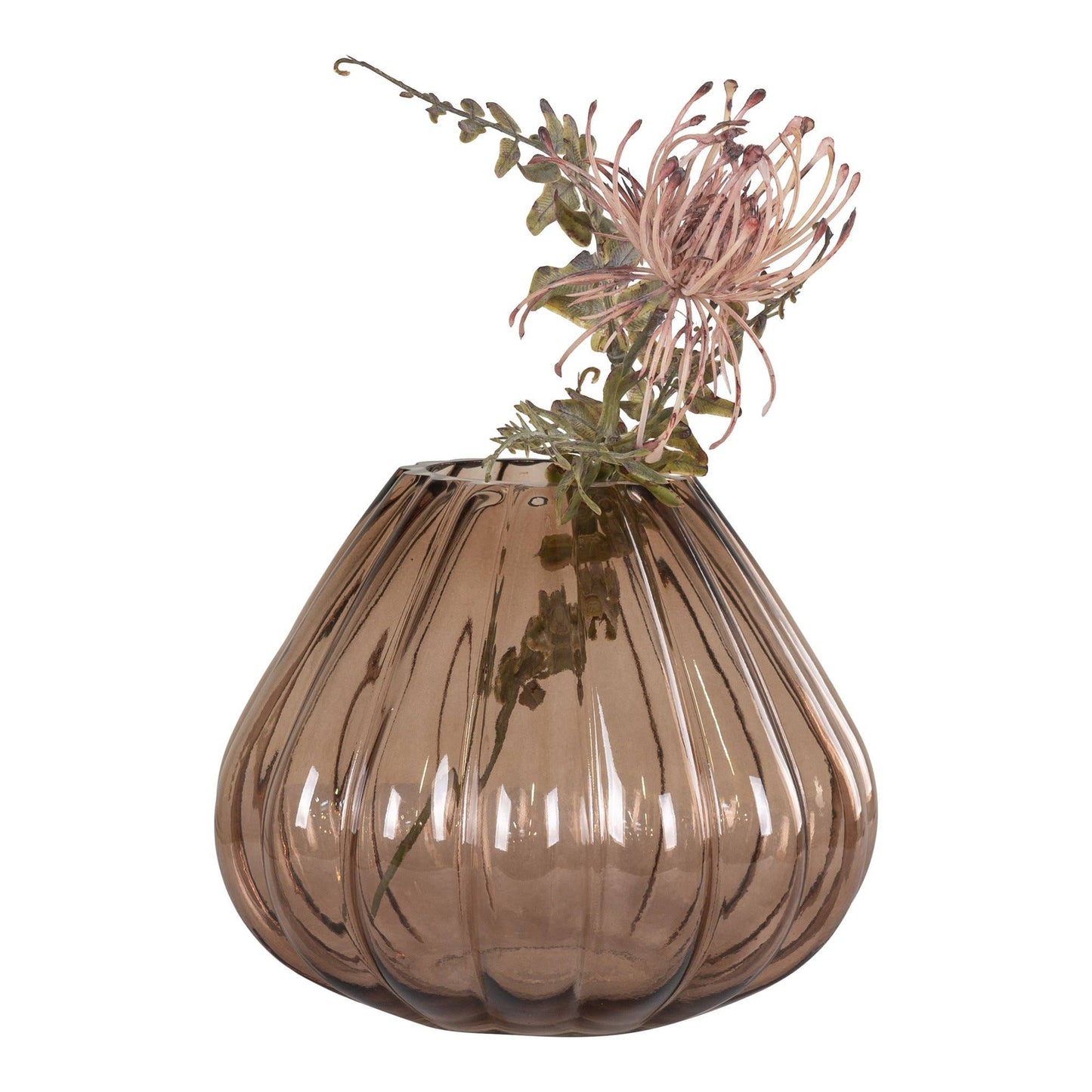 Vase braun