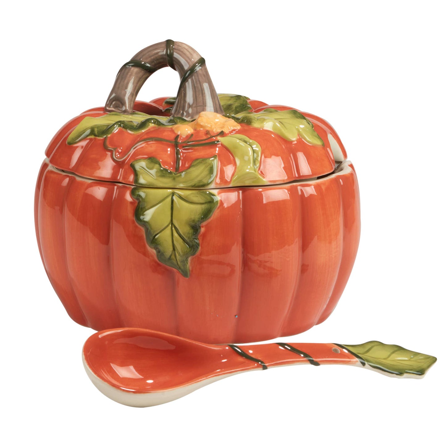 Harvest Morning Kürbis-Suppenterrine mit Schöpfkelle, 2,6 l