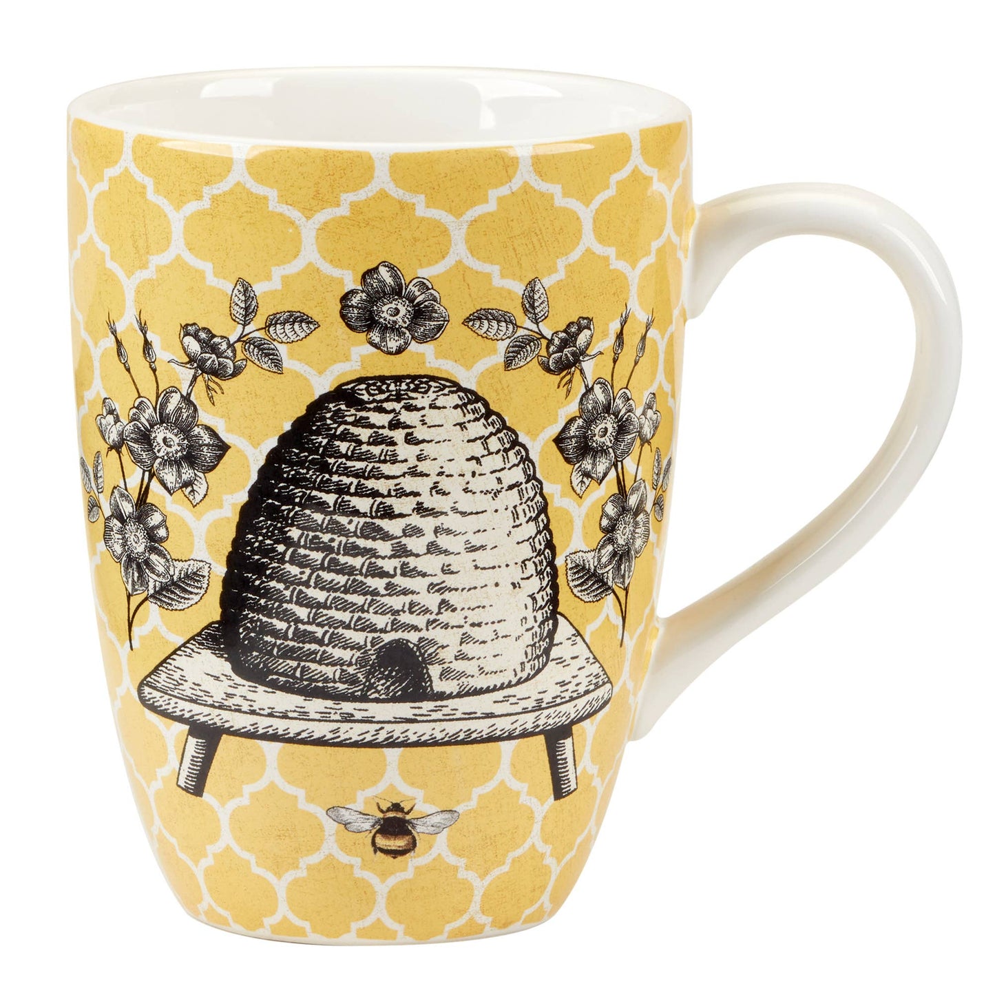 Jumbo Tassen-Set French Bees, 4er Set