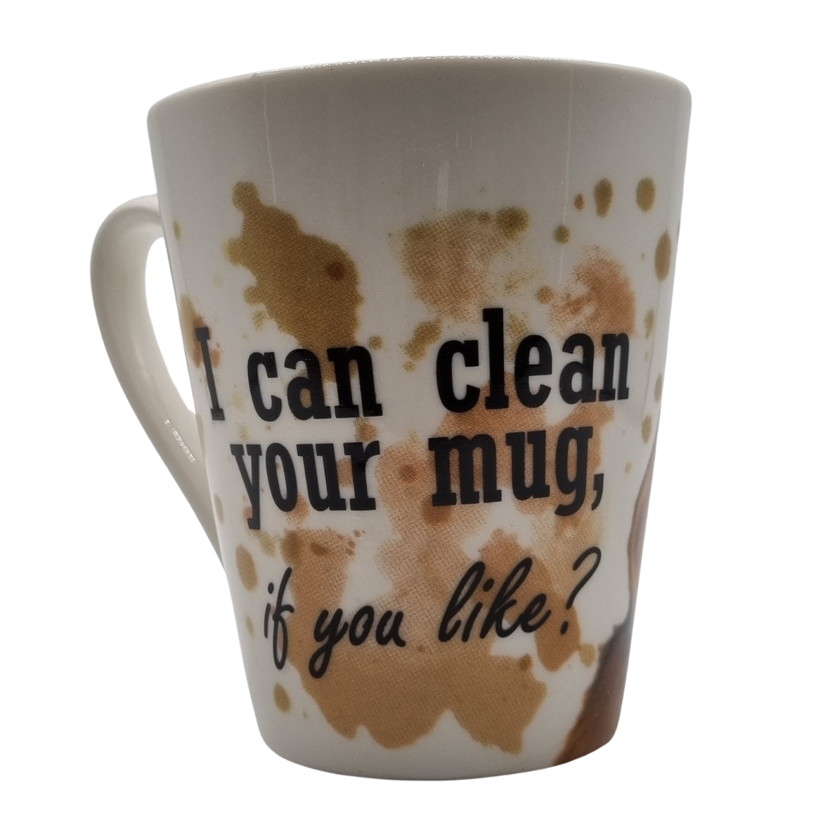 Tasse „I Can Clean Up Your Mug“ – Dackel