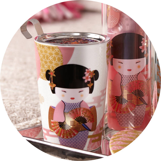 Porzellan Teebecher TEAEVE "New Little Geisha rose"