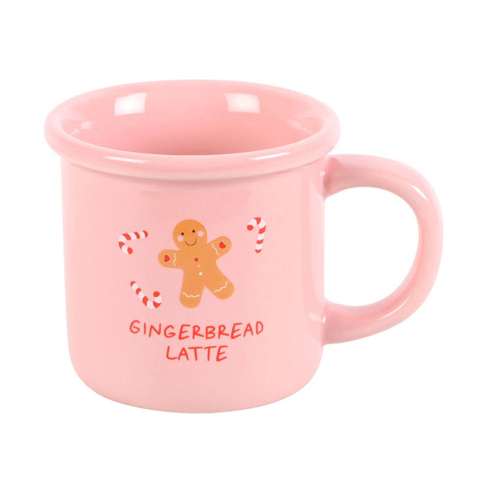 Pink Gingerbread Latte Weihnachtstasse