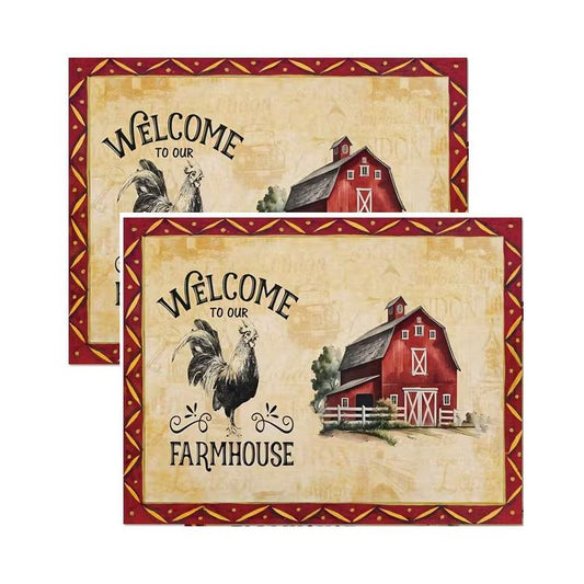 Platzsets  'FARMHOUSE' 2 Stück
