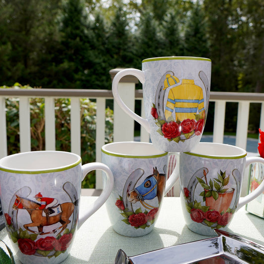 Day at the Races Tasse, 4 Stück