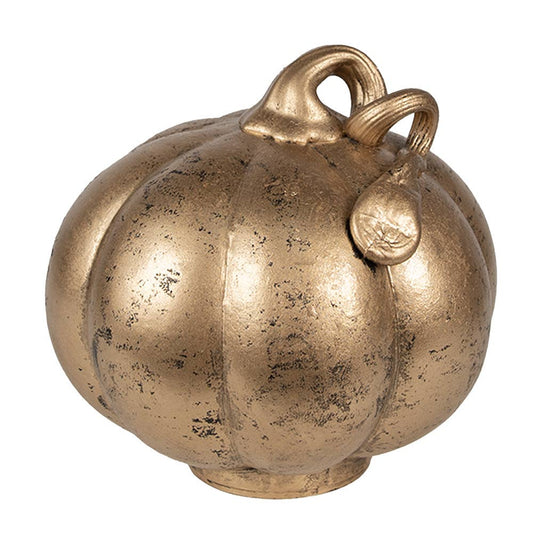 Deko-Kürbis Ø 15x15 cm Kupferfarbenes Glas