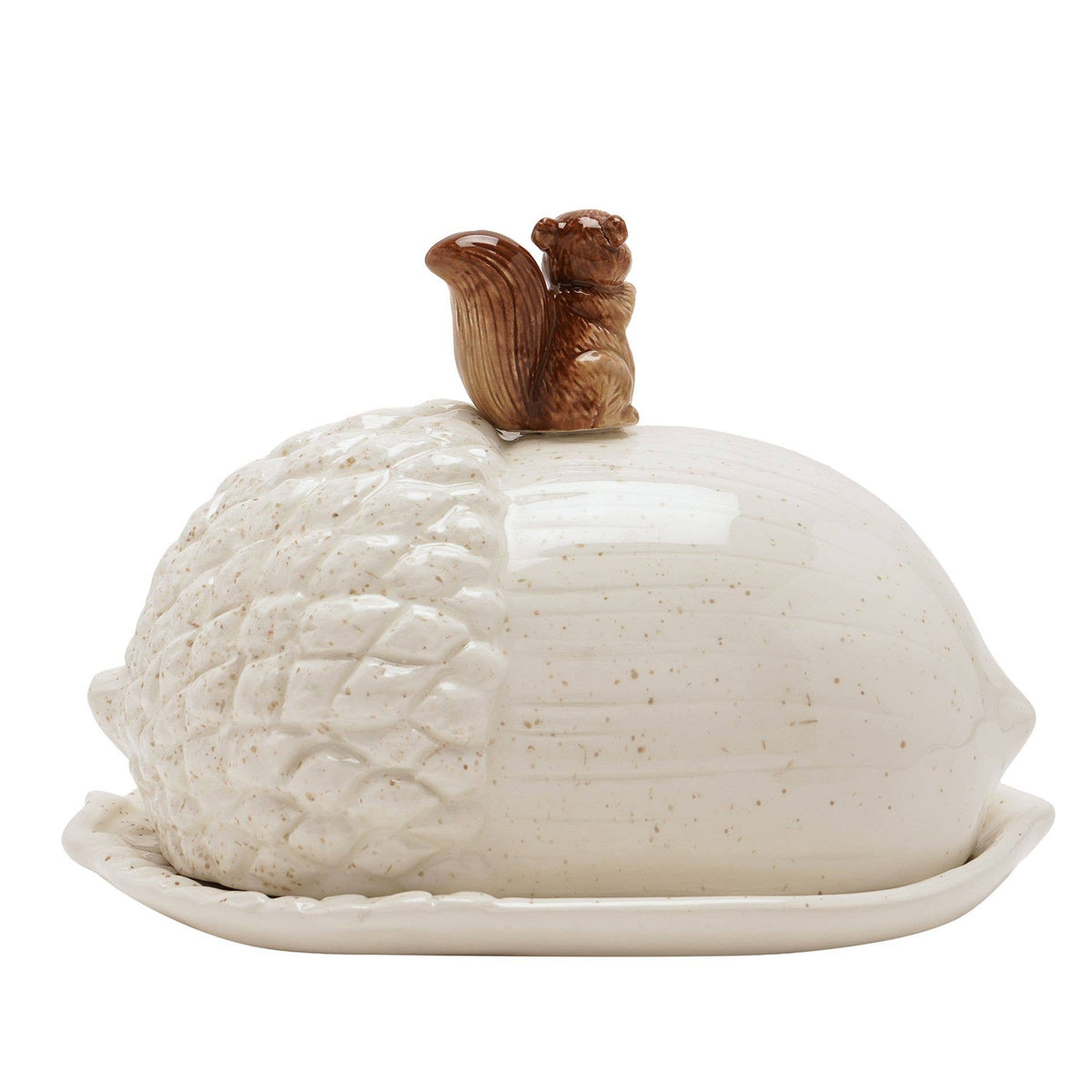 Country Living Butterdose mit Eichhörnchen
